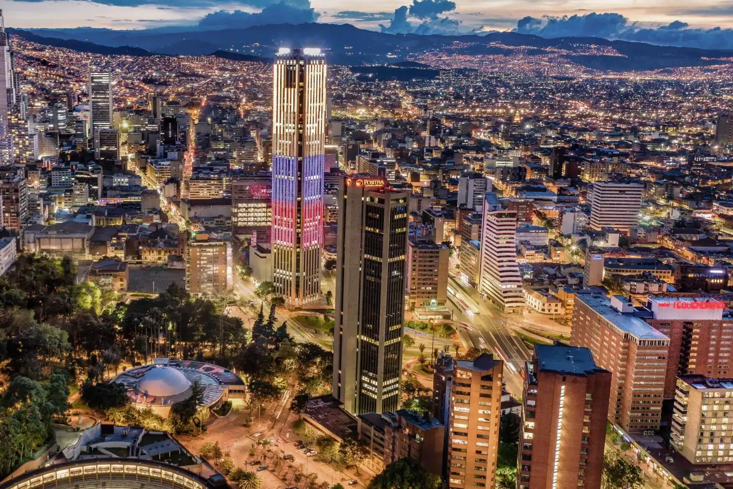 Fondo de la ciudad